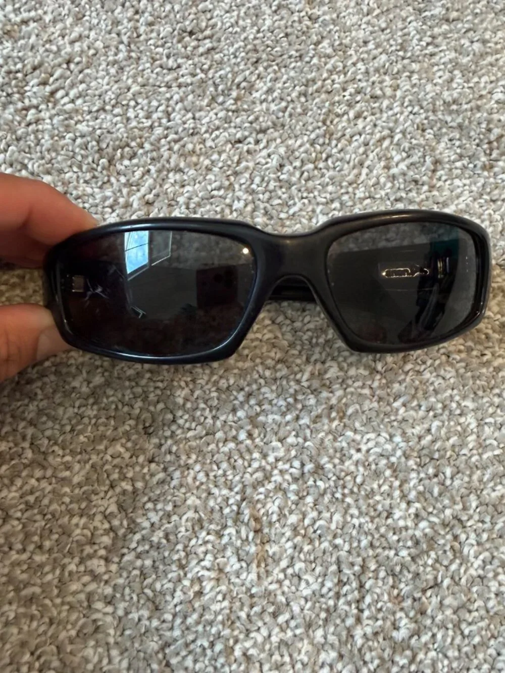 Anon Wraparound Shield Sport Sunglasses Black Y2K Snowboard Ski Cycling Unisex
